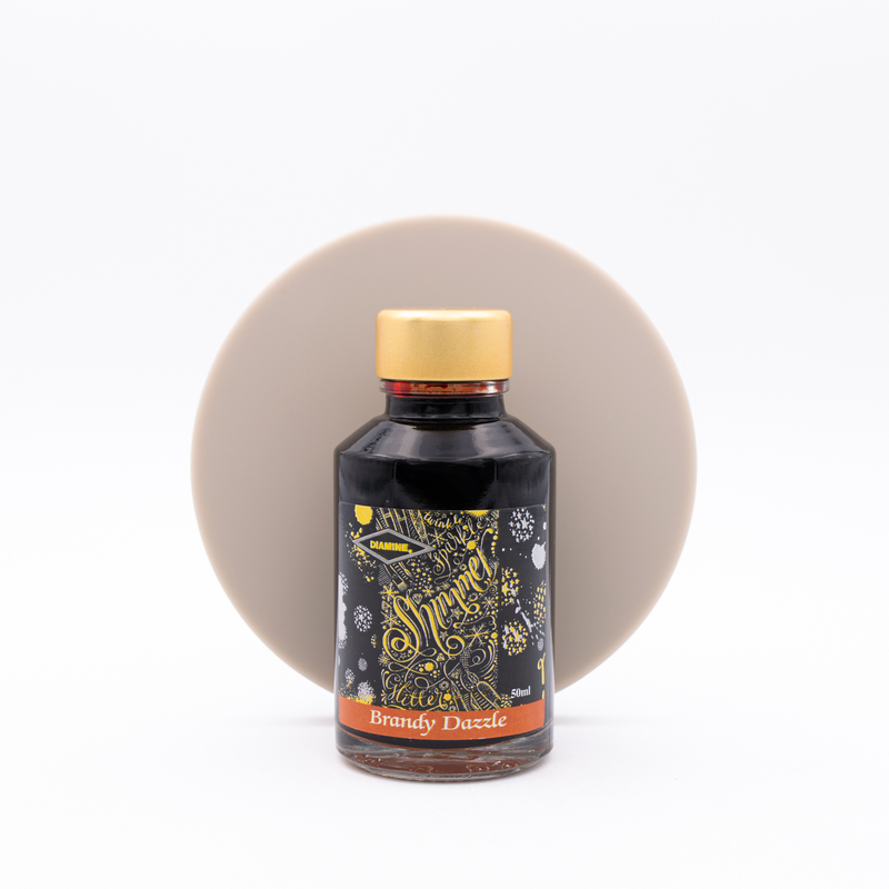 Diamine Shimmering Brandy Dazzle Ink Bottle 50 ml