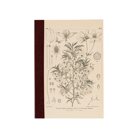Hobonichi Plain Notebook A6 Yamazakura Quadretti