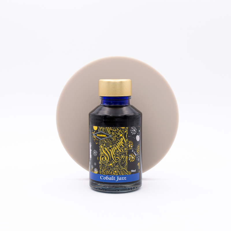 Diamine Shimmering Cobalt Jazz Ink Bottle 50 ml