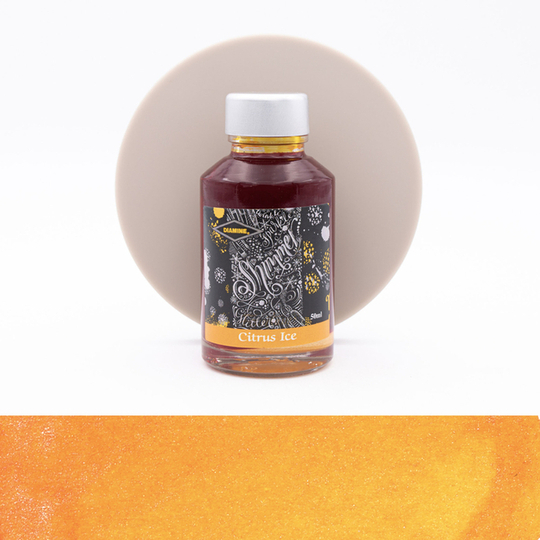 Diamine Shimmering Citrus Ice Ink Bottle 50 ml
