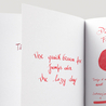 Diamine Shimmering Firestorm Red Ink Bottle 50 ml