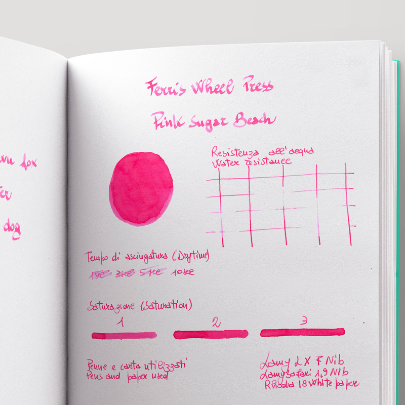Ferris Wheel Press Pink Sugar Beach Ink Bottle 38 ml