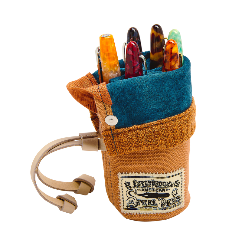 Esterbrook 2GO CUP Pen Case for 6 Pens Tan