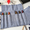 Esterbrook Pen Roll Rotolo Portapenne 6 Posti Army Green