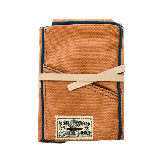 Esterbrook Pen Roll Rotolo Portapenne 6 Posti Tan