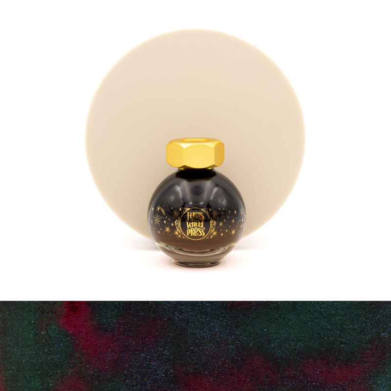 Ferris Wheel Press Down the Rabbit Hole Green with Curiosity Ink Bottle 20 ml