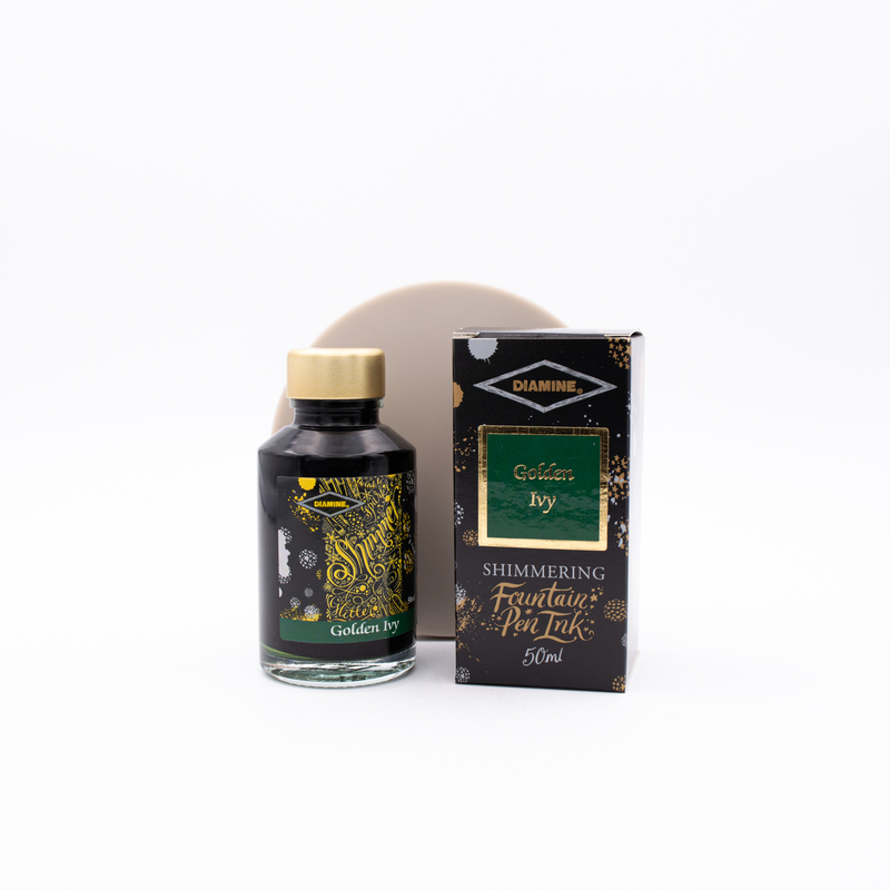 Diamine Shimmering Golden Ivy Inchiostro 50 ml