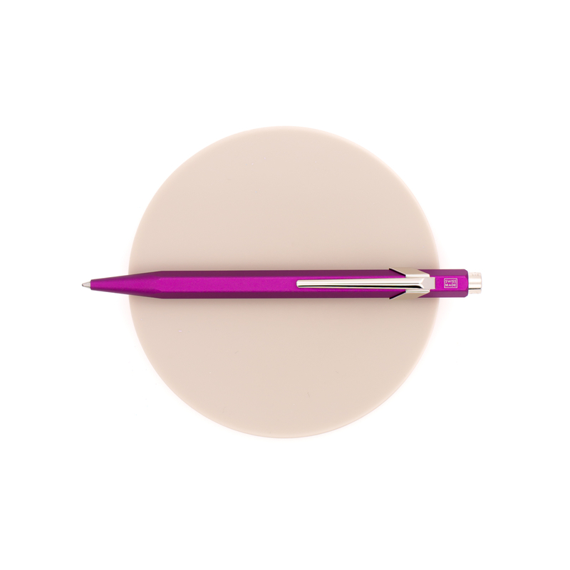 Caran d'Ache 849 Colormat-x Ballpoint Pen Purple