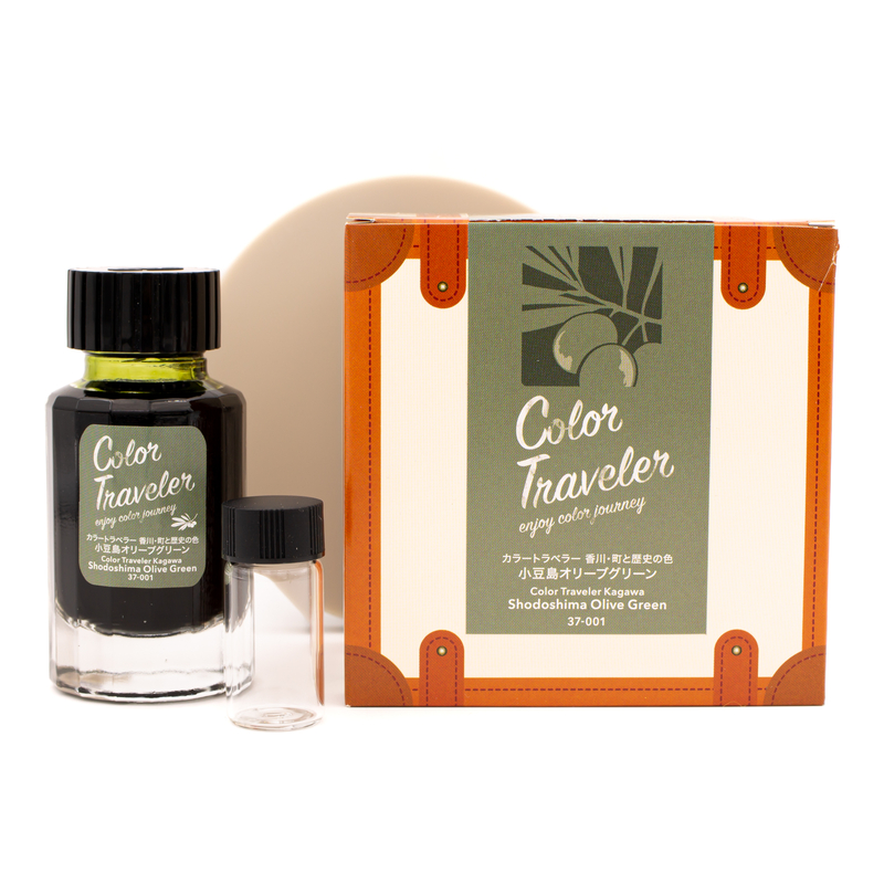 Color Traveler Shodoshima Olive Green Inchiostro 30 ml