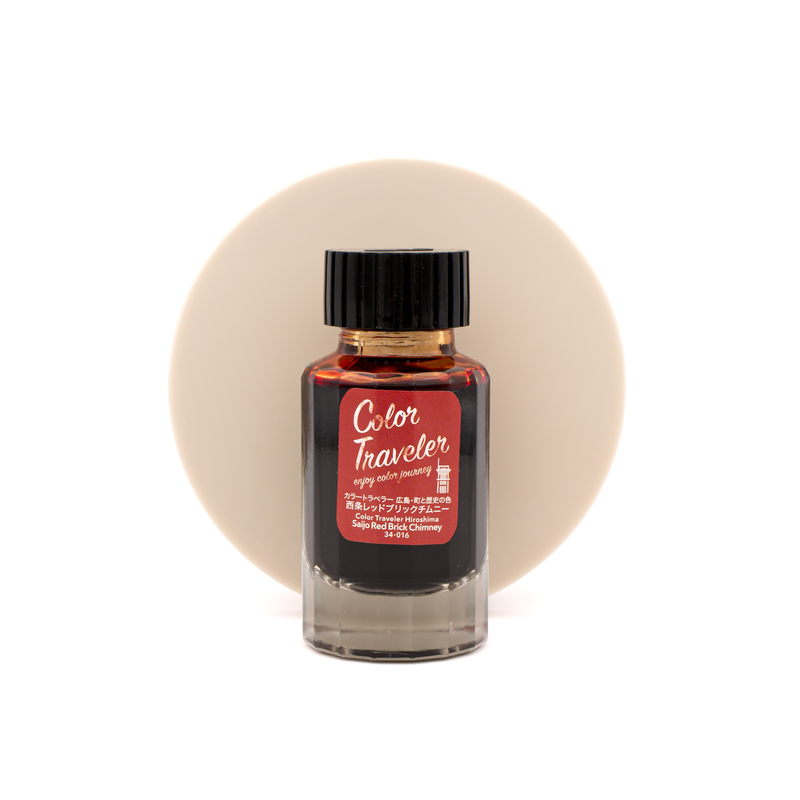 Color Traveler Saijo Red Brick Chimney Inchiostro 30 ml