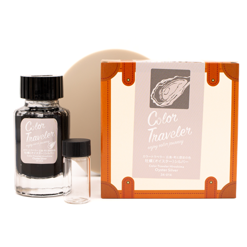Color Traveler Oyster Silver Ink Bottle 30 ml