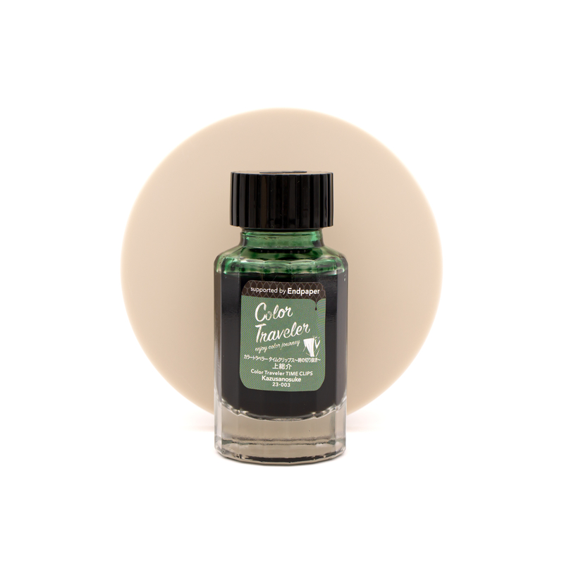 Color Traveler Time Clips Kazusanosuke Ink Bottle 30 ml