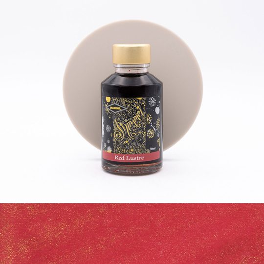 Diamine Shimmering Red Lustre Inchiostro 50 ml