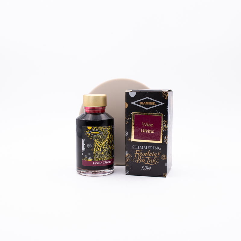 Diamine Shimmering Wine Divine Ink Bottle 50 ml