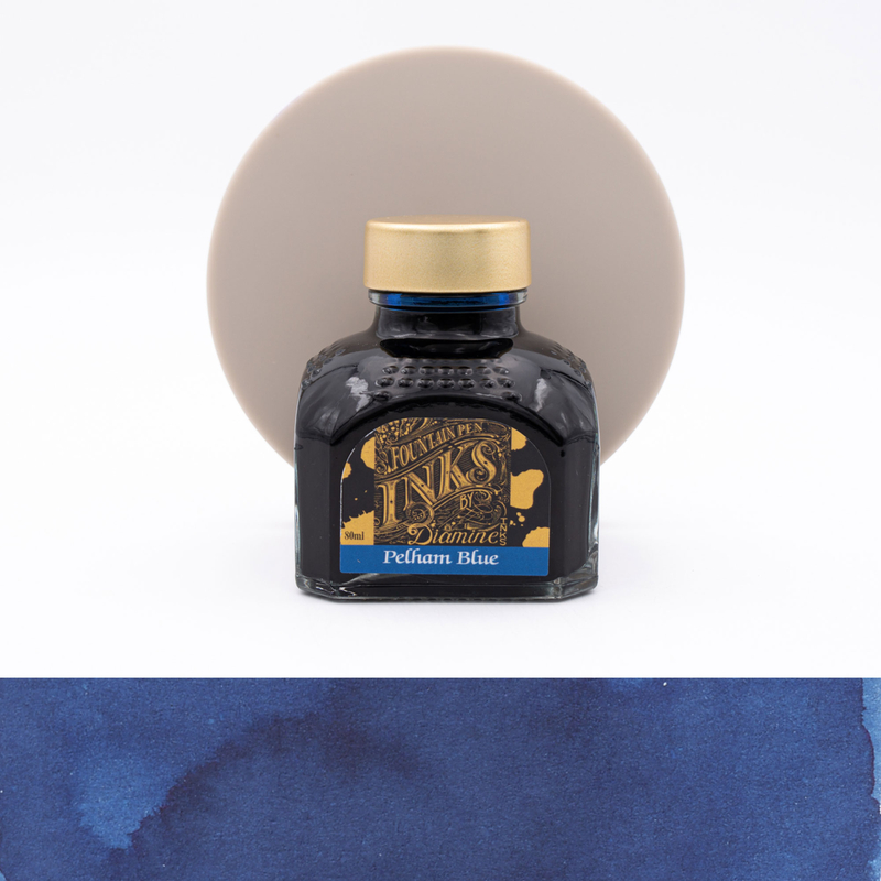 Diamine Guitar Pelham Blue Ink Bottle 80 ml