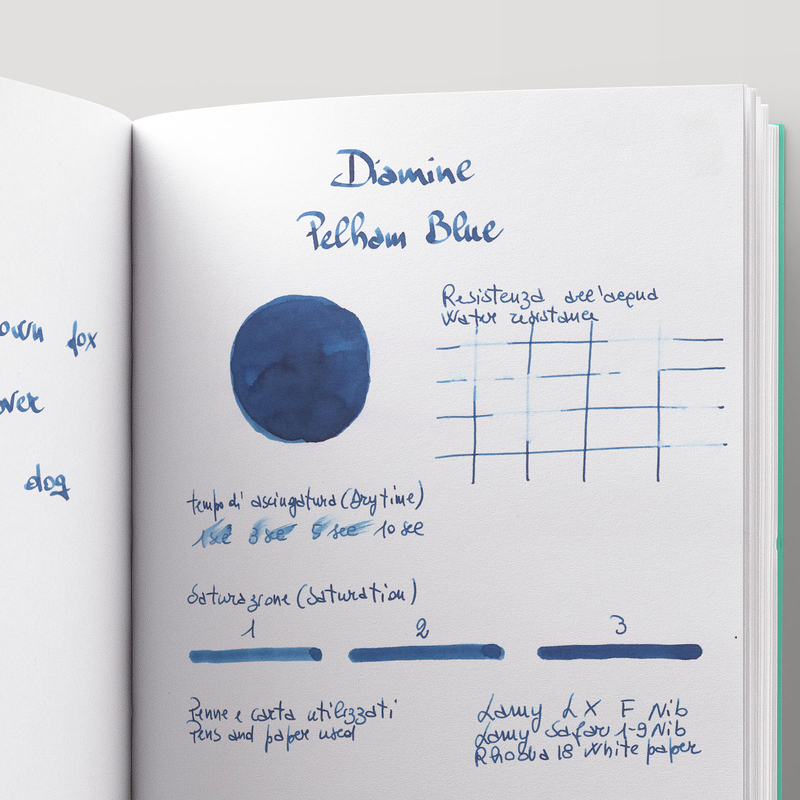Diamine Guitar Pelham Blue Ink Bottle 80 ml