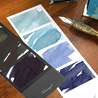 Wearingeul Four Photos Color Ink Swatch Card Black