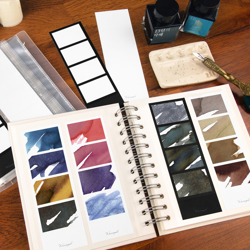 Wearingeul Carta per Prove di Inchiostro Four Photos Nero