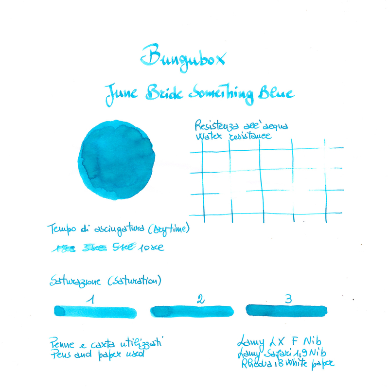Bungubox Ink Tells More June Bride Something Blue Inchiostro 30 ml