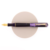 Delta Write Balance Fountain Pen Purple & Gold