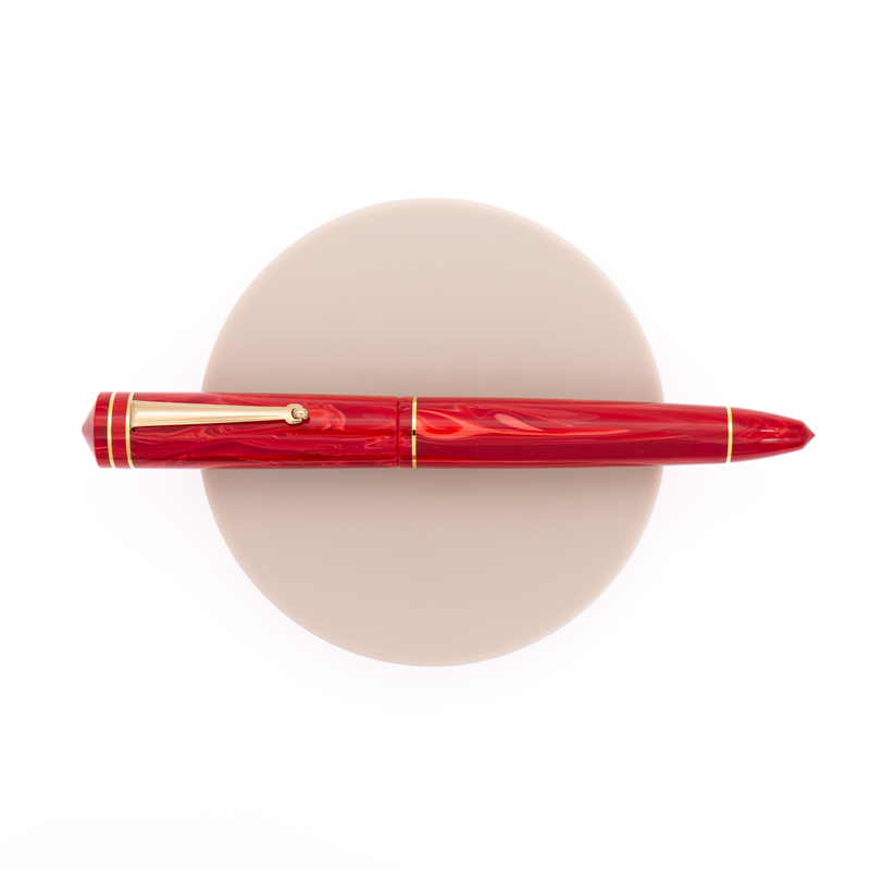 Delta Write Balance Penna Stilografica Rossa & Oro