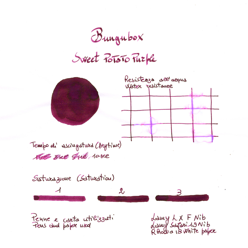 Bungubox Ink Tells More Sweet Potato Purple Ink Bottle 30 ml