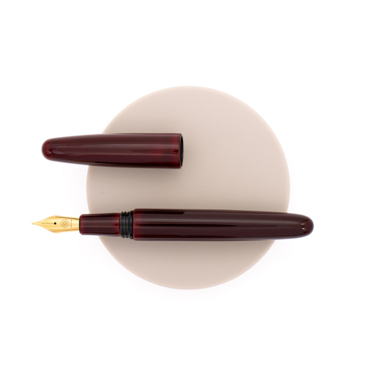 Wancher Dream Pen True Urushi Fountain Pen Aka Tamenuri