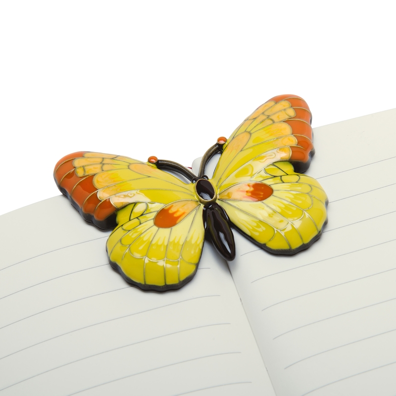 Esterbrook Butterfly Book Holder Fermapagina Giallo