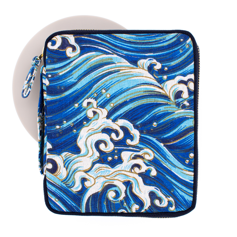 Kyoku Haku Pen Case for 10 Pens Wave