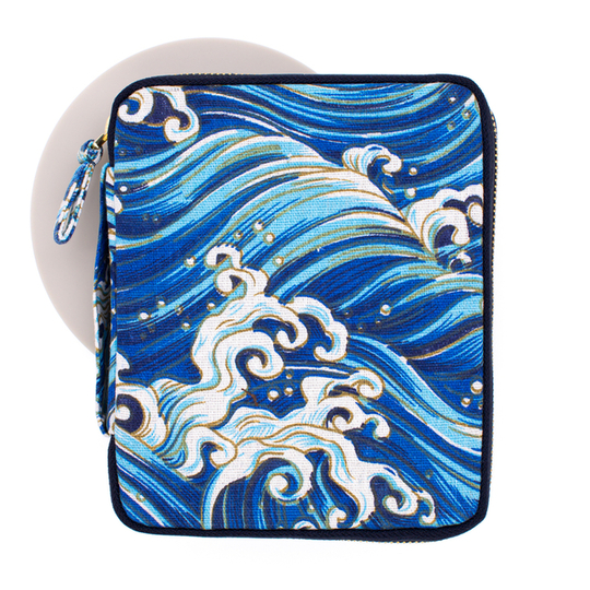 Kyoku Haku Pen Case for 10 Pens Wave