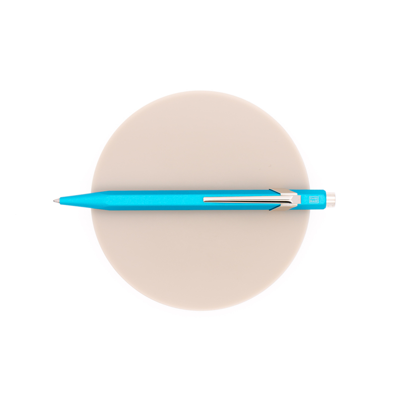 Caran d'Ache 849 Colormat-x Penna Sfera Turchese