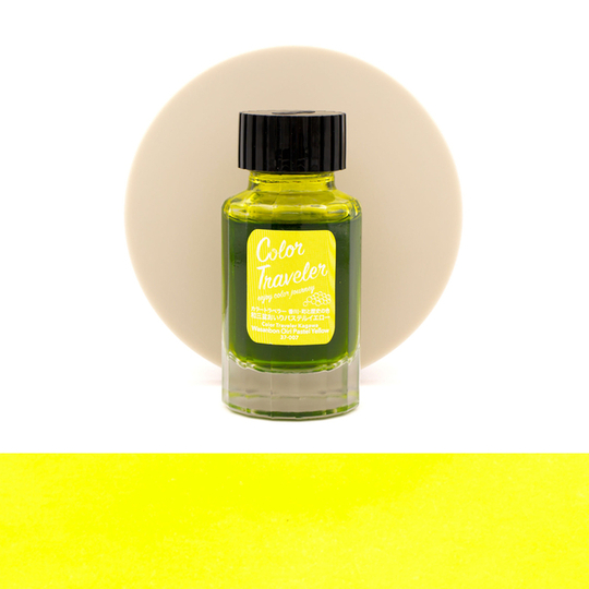 Color Traveler Wasanbon Oiri Pastel Yellow Inchiostro 30 ml