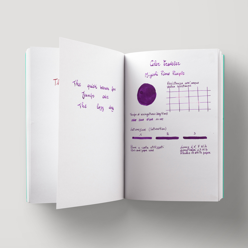 Color Traveler Miyoshi Pione Purple Ink Bottle 30 ml