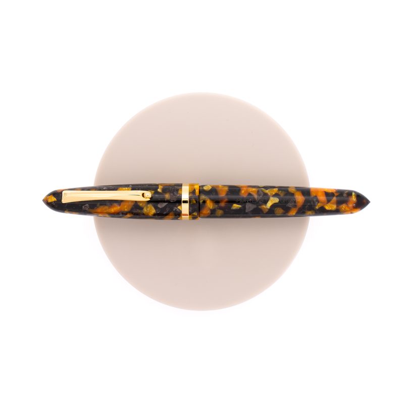 Montegrappa Venetia Fountain Pen Havana Amber