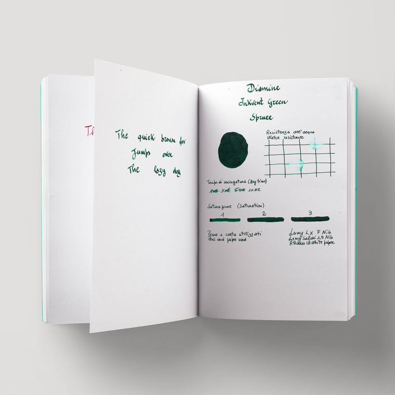 Diamine Inkvent Spruce Ink Bottle 50 ml Green Edition Scented