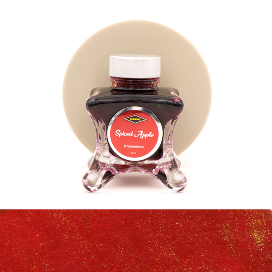 Diamine Inkvent Spiced Apple Inchiostro 50 ml Green Edition Chameleon