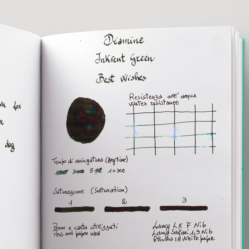 Diamine Diamine Inkvent Best Wishes Inchiostro 50 ml Green Edition Chameleon & Sheen