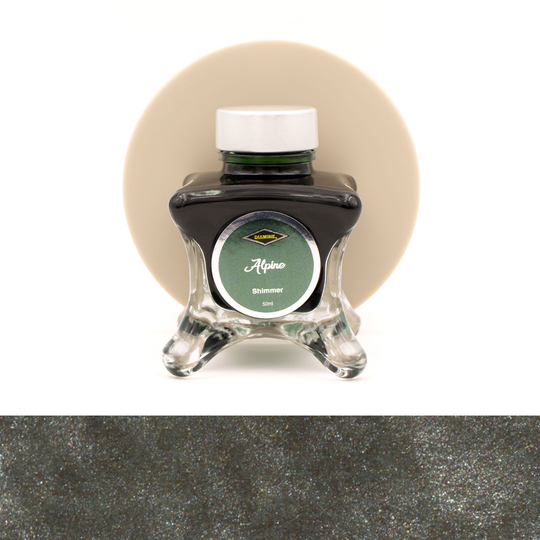 Diamine Inkvent Alpine Inchiostro 50 ml Green Edition Shimmer