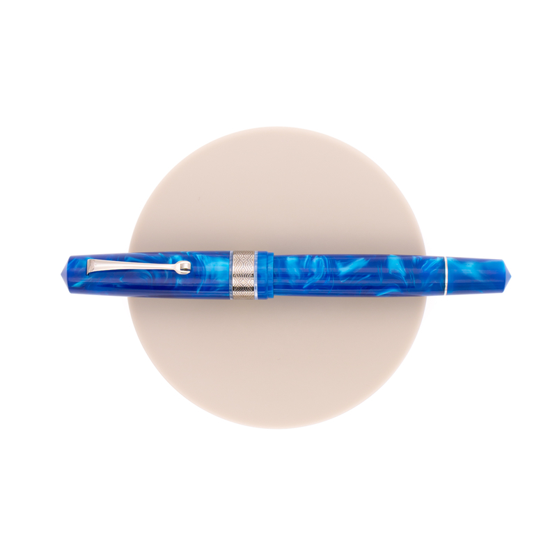 Leonardo Officina Italiana Leonardo Momento Magico Penna Stilografica Pithecusa & Rodio 14 KT