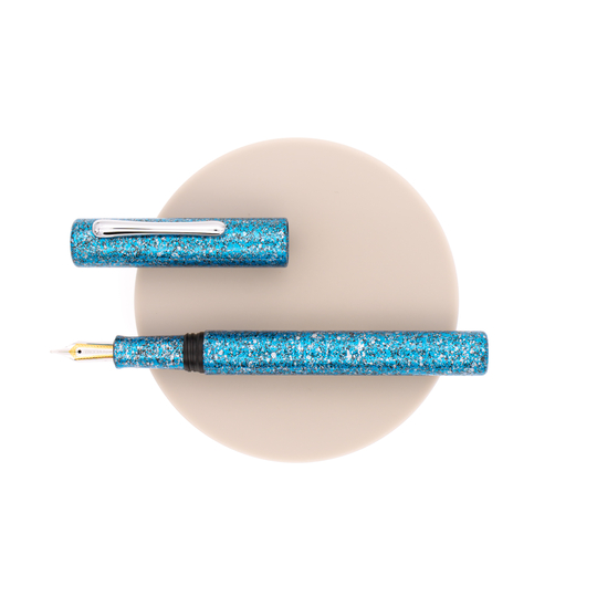 Taccia Granite Stone Fountain Pen Blue