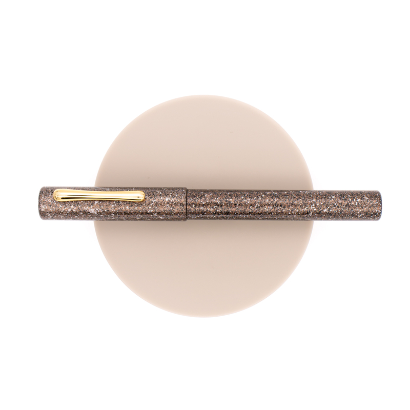 Taccia Taccia Granite Stone Penna Stilografica Marrone