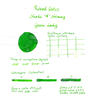 Robert Oster Robert Oster Shake 'N' Shimmy Green Lady Inchiostro 50 ml