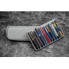 Galen Leather Galen Leather Magnum Opus 12 Slots Pen Case Crazy Horse Smoky Grey