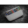 Galen Leather Galen Leather Magnum Opus 12 Slots Pen Case Crazy Horse Smoky Grey