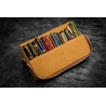 Galen Leather Galen Leather Magnum Opus Portapenne in Pelle 12 Posti Crazy Horse Brown