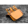 Galen Leather Galen Leather Magnum Opus Portapenne in Pelle 6 Posti Crazy Horse Brown