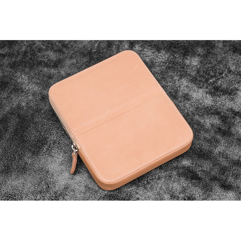 Galen Leather Galen Leather Magnum Opus 6 Slots Pen Case Undyed Leather