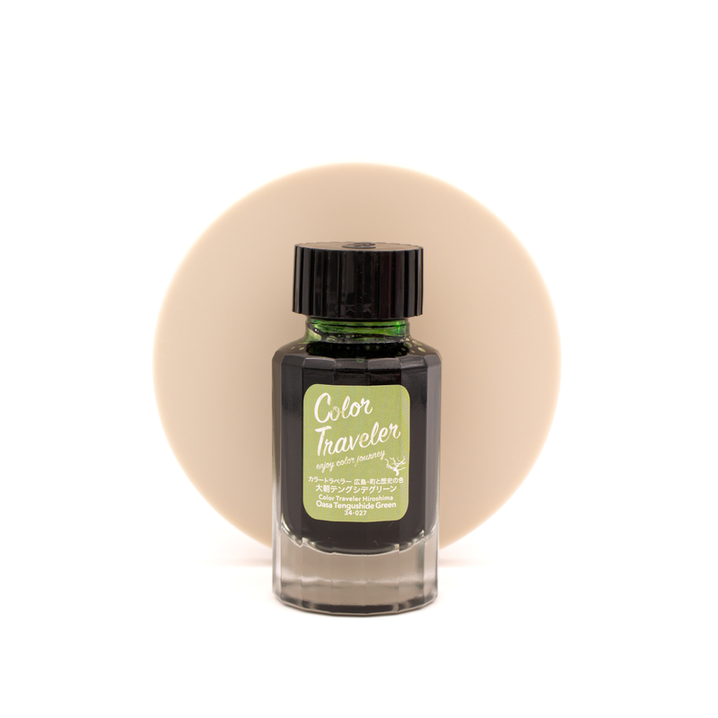 Color Traveler Color Traveler Oasa Tengushide Green Ink Bottle 30 ml