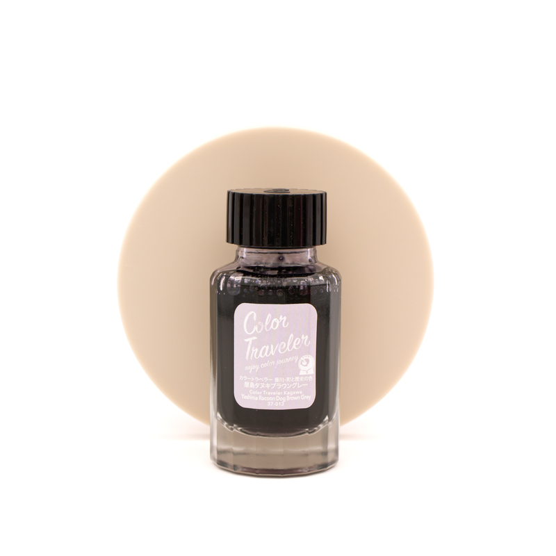 Color Traveler Color Traveler Yashima Raccoon Dog Brown Grey Inchiostro 30 ml