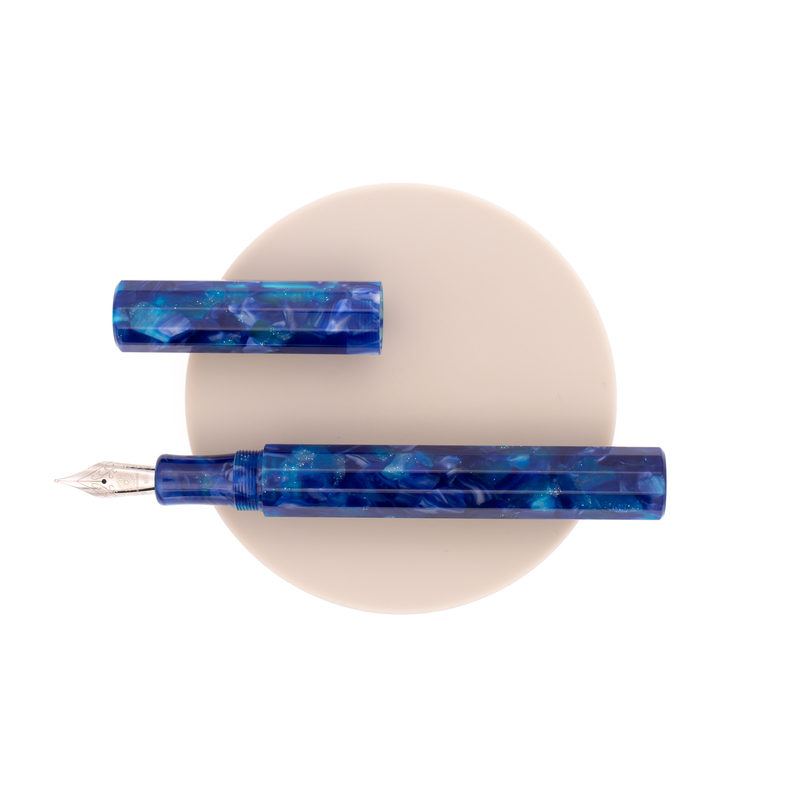 Wancher Wancher Kaleido Penna Stilografica Deep Blue (Kaiha)